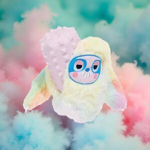 Bark Box 420 PINK Grateful Ted Super Chewer Sloth Plush Surprise Toy NWT